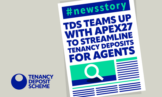 Tenancy Deposit Scheme launches API integration with agent CRM solution, Apex 27