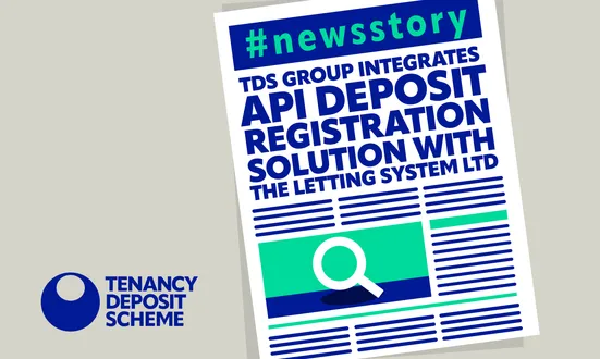 TDS Group integrates API deposit registration solution with The Letting System Ltd